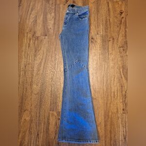 DKNY Mid-Rise Flare Blue Jeans- Size 8/9